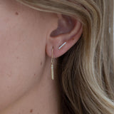 Picture of Luna Rae Solid 9k Gold Amore Earrings