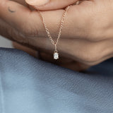 Picture of Luna Rae Solid 9k Gold Diamond Necklace