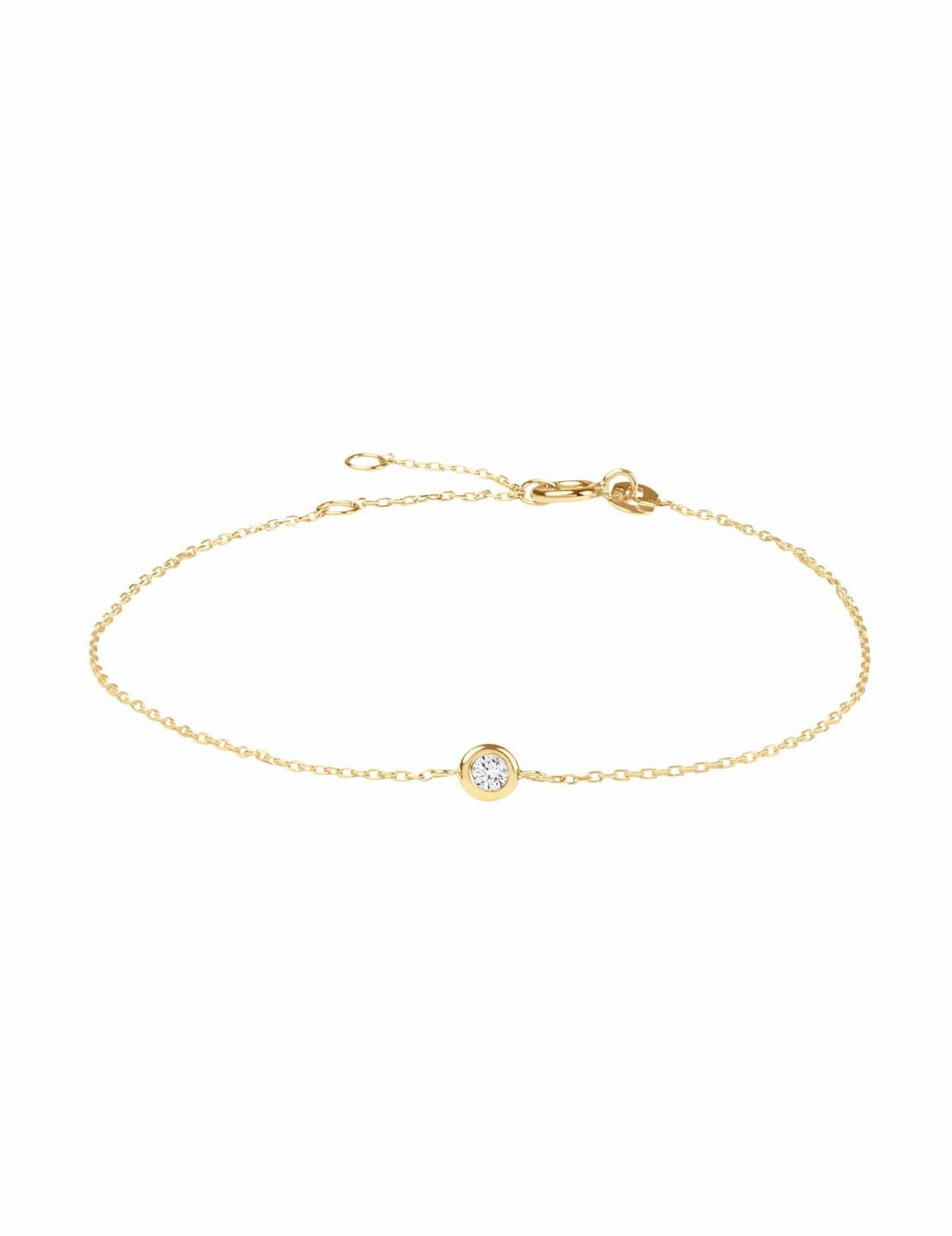 Picture of Luna Rae Solid 9k Gold Diamond Sky Bracelet