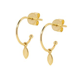 Picture of Luna Rae Solid 9k Gold Drops of Dawn Earrings