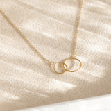 Picture of Luna Rae Solid 9k Gold Ever Mine Necklace