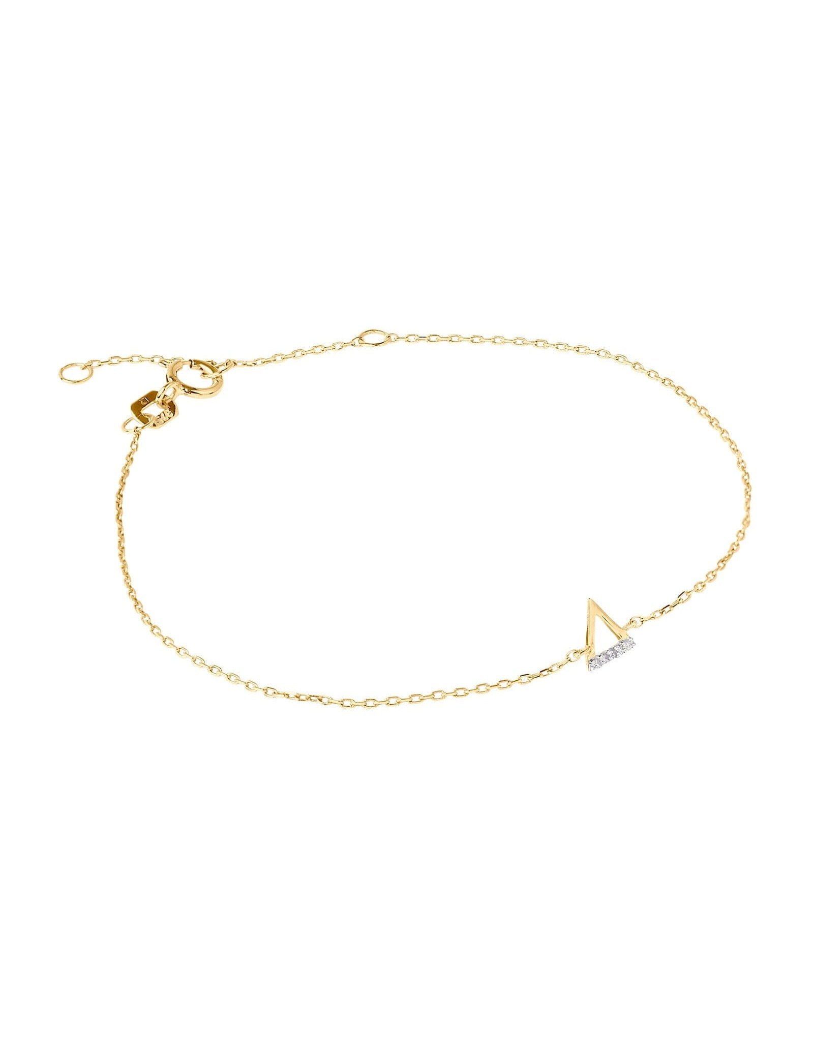 Picture of Luna Rae Solid 9k Gold Fire Element Bracelet