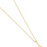 Picture of Luna Rae Solid 9k Gold Fire Element Necklace