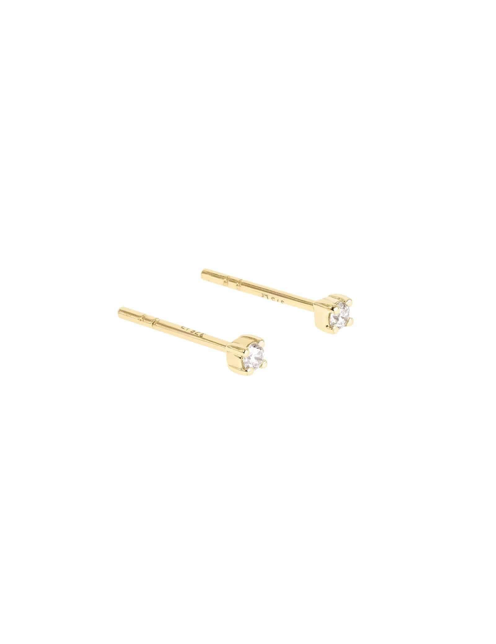 Picture of Luna Rae Solid 9k Gold Halley Studs