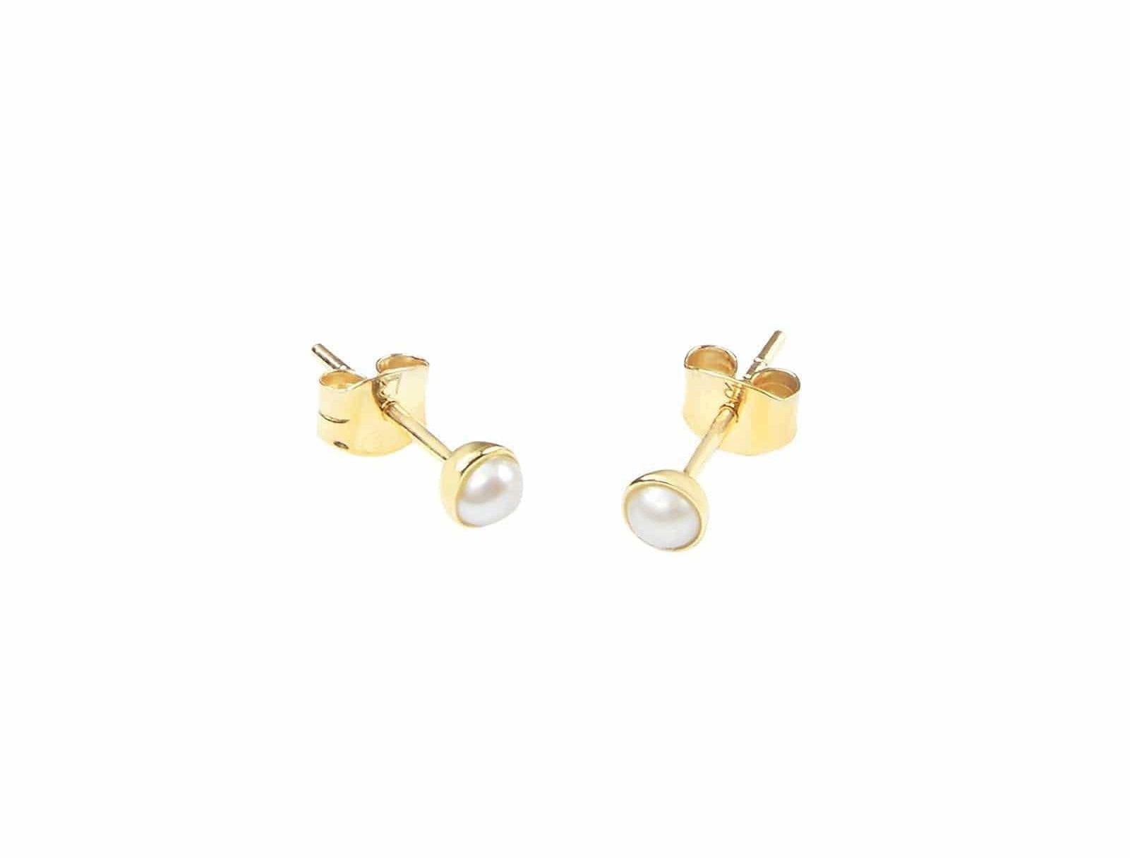 Picture of Luna Rae Solid 9k Gold Hilo Studs