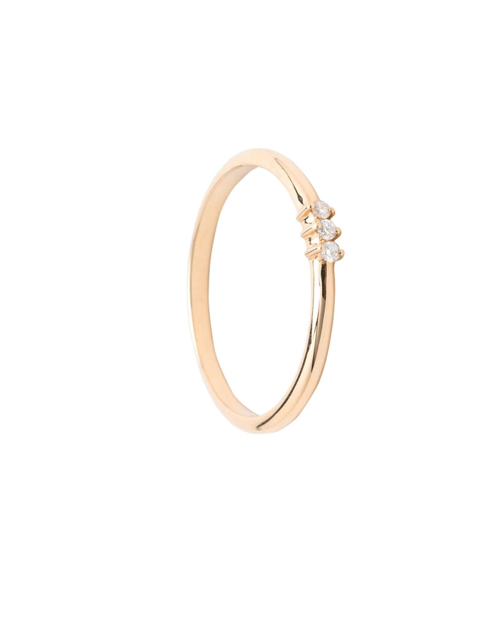 Picture of Luna Rae Solid 9k Gold Juliette Ring