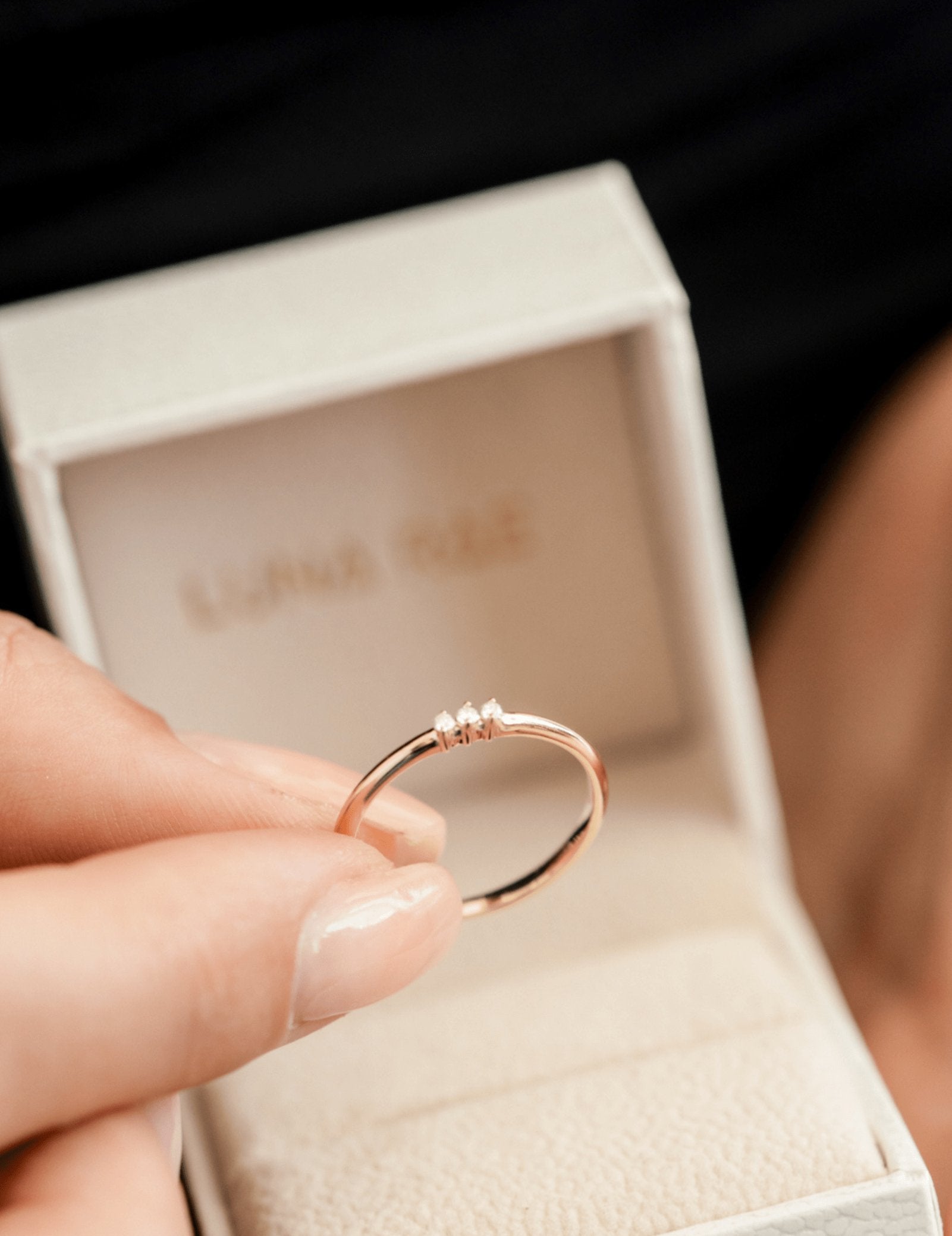 Picture of Luna Rae Solid 9k Gold Juliette Ring