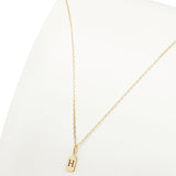 Picture of Luna Rae Yellow Gold Letter H