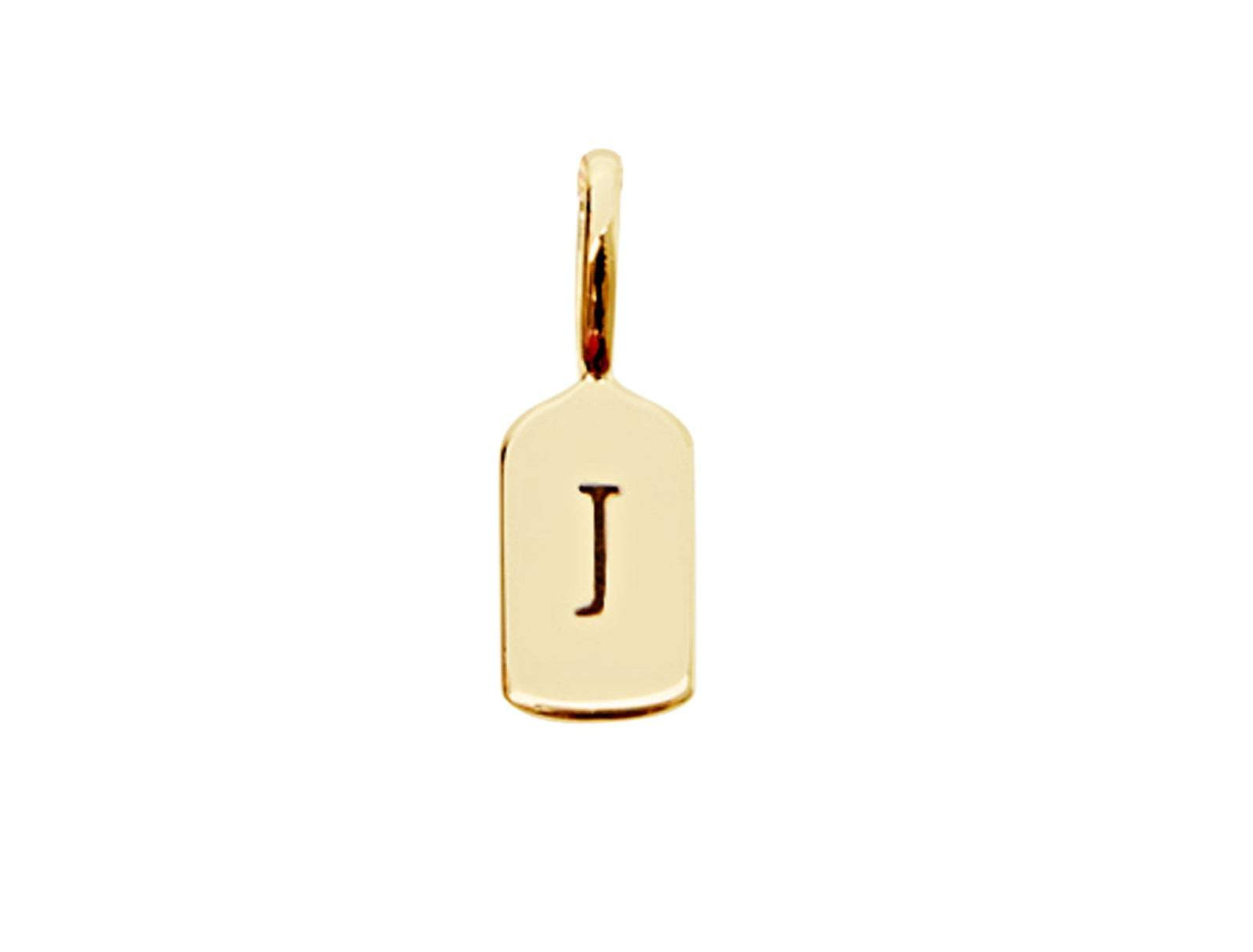 Picture of Luna Rae Solid 9k Gold Letter J