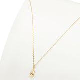 Picture of Luna Rae Yellow Gold Letter N