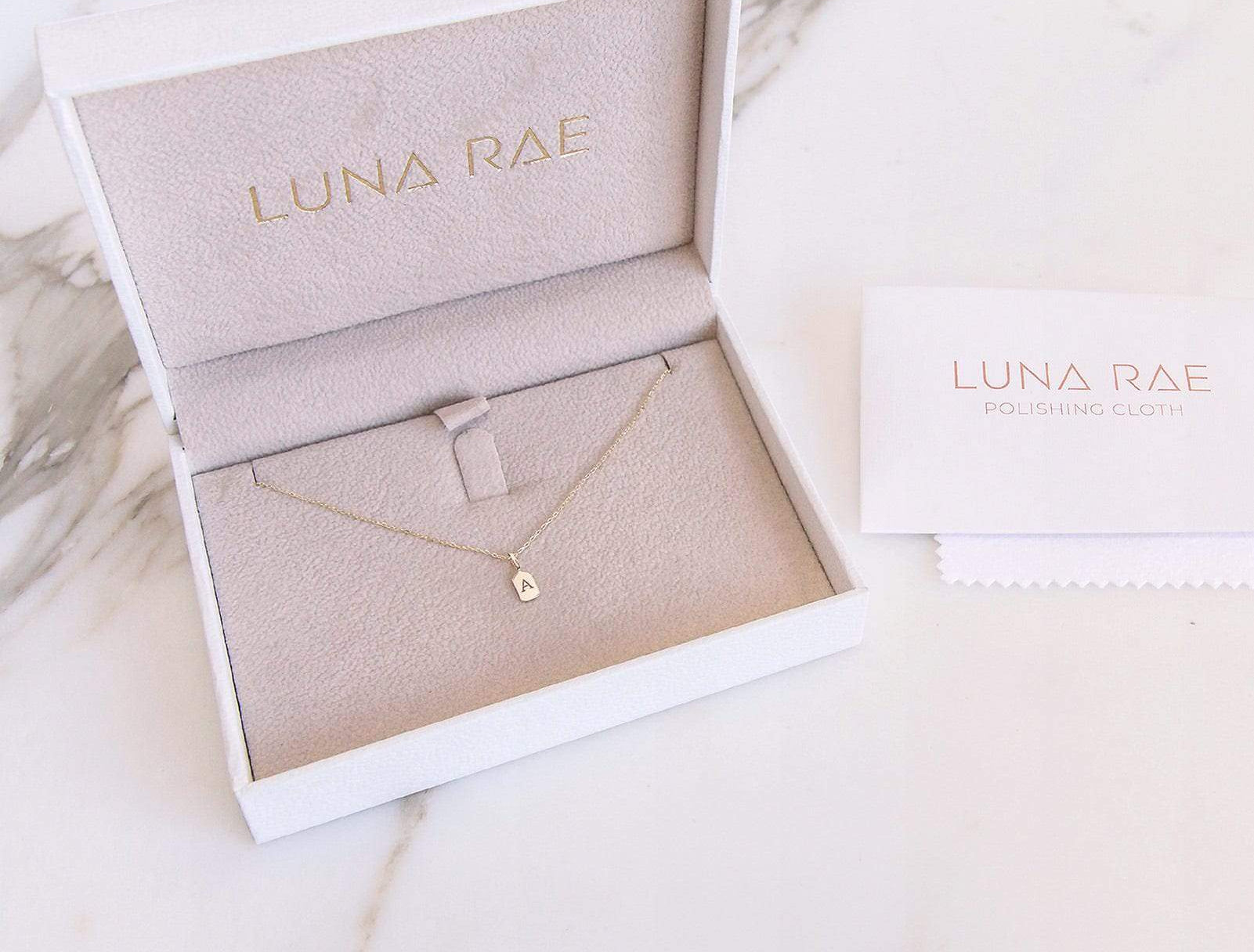 Picture of Luna Rae Solid 9k Gold Letter O