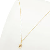 Picture of Luna Rae Yellow Gold Letter R