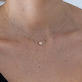 Opal Heart Necklace