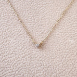 Petite Diamond Necklace - Single