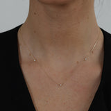 Petite Diamond Necklace - Trio