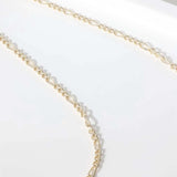 Picture of Luna Rae Solid 9k Gold Sapphire Necklace