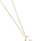 Picture of Luna Rae Solid 9k Gold Selene Necklace