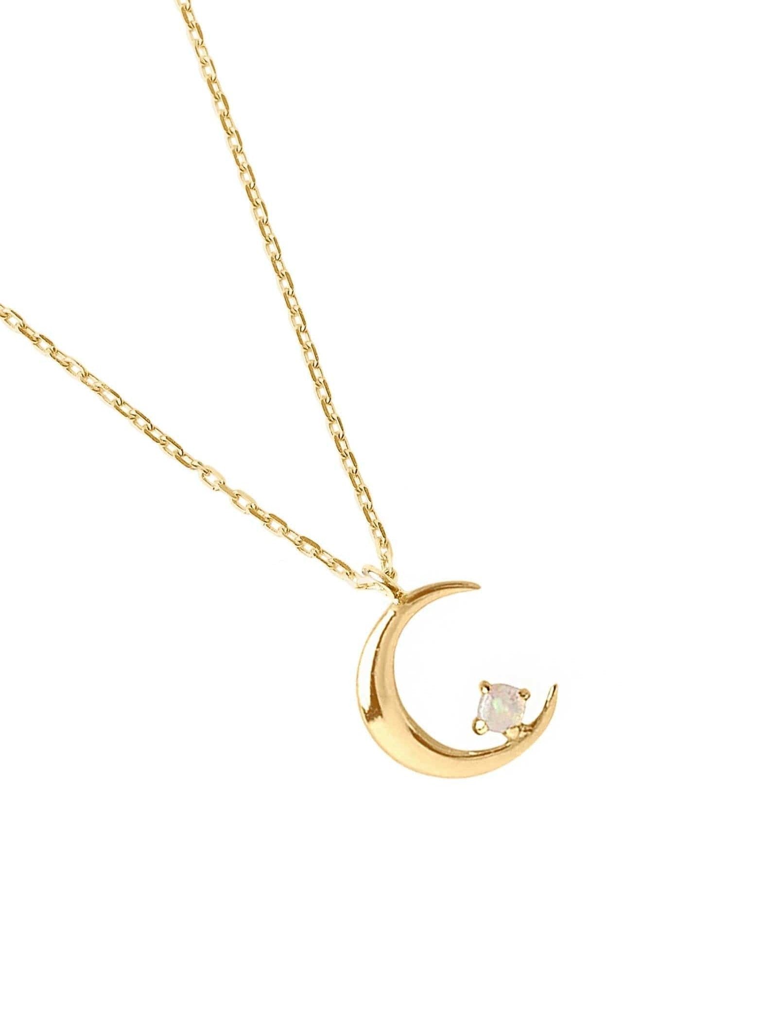 Picture of Luna Rae Solid 9k Gold Selene Necklace