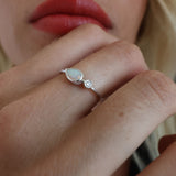 Silver Higher Love Ring