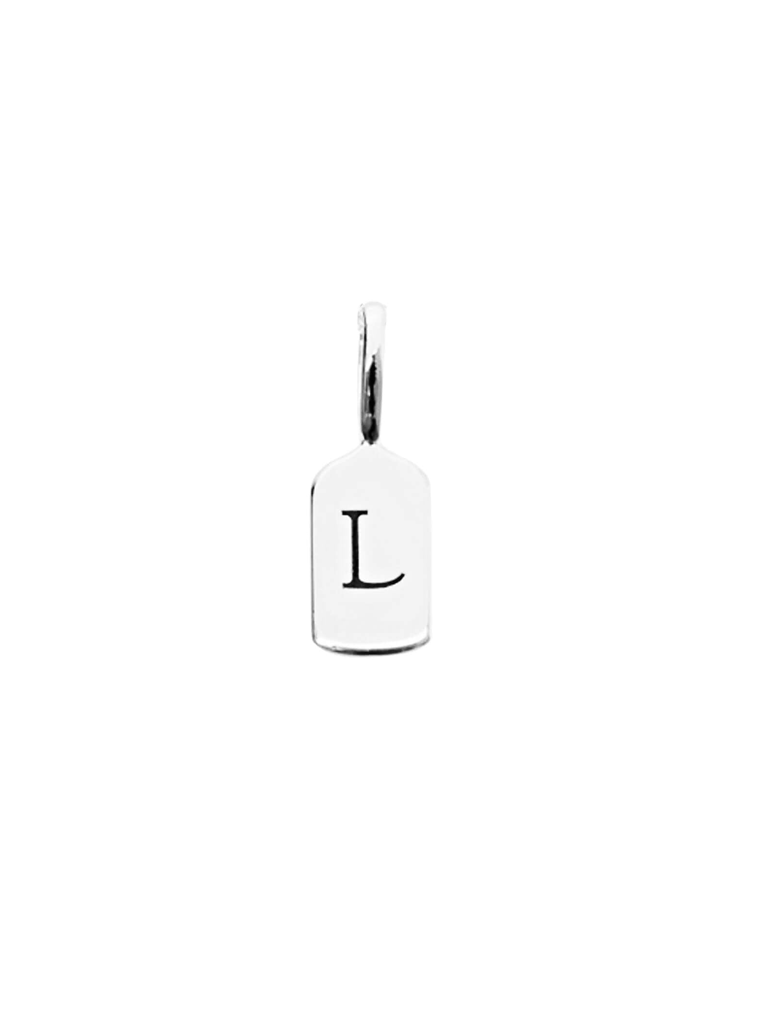 Silver Letter L