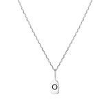 Silver Letter O
