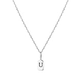 Silver Letter U
