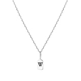 Silver Letter W