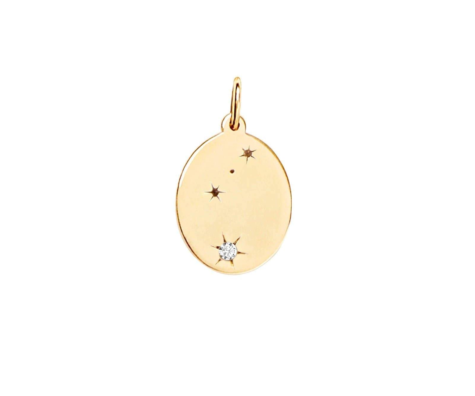 Picture of Luna Rae Solid 9k Gold Stars of Aries