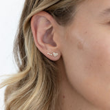 Picture of Luna Rae Solid 9k Gold Vivian Studs