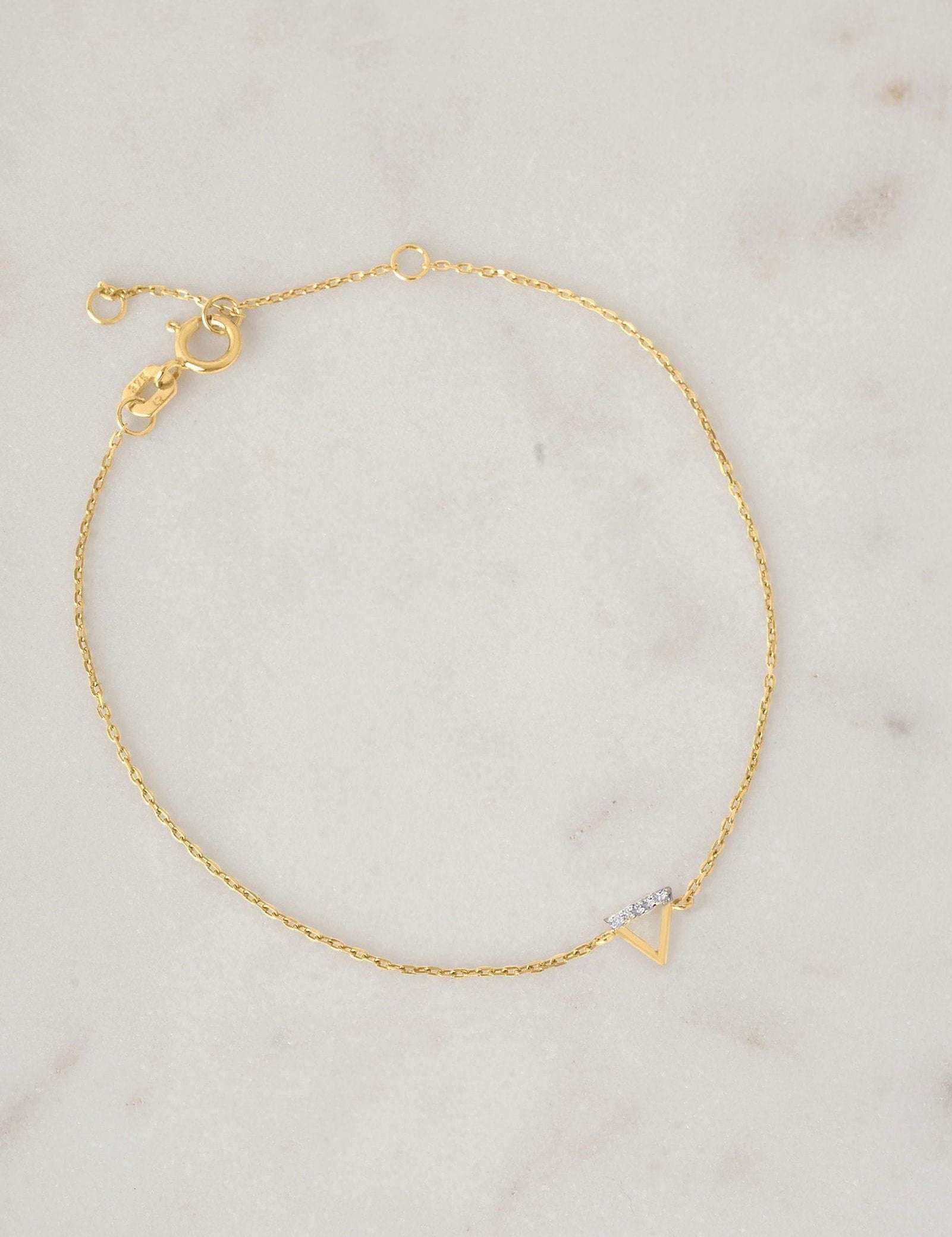 Picture of Luna Rae Solid 9k Gold Water Element Bracelet