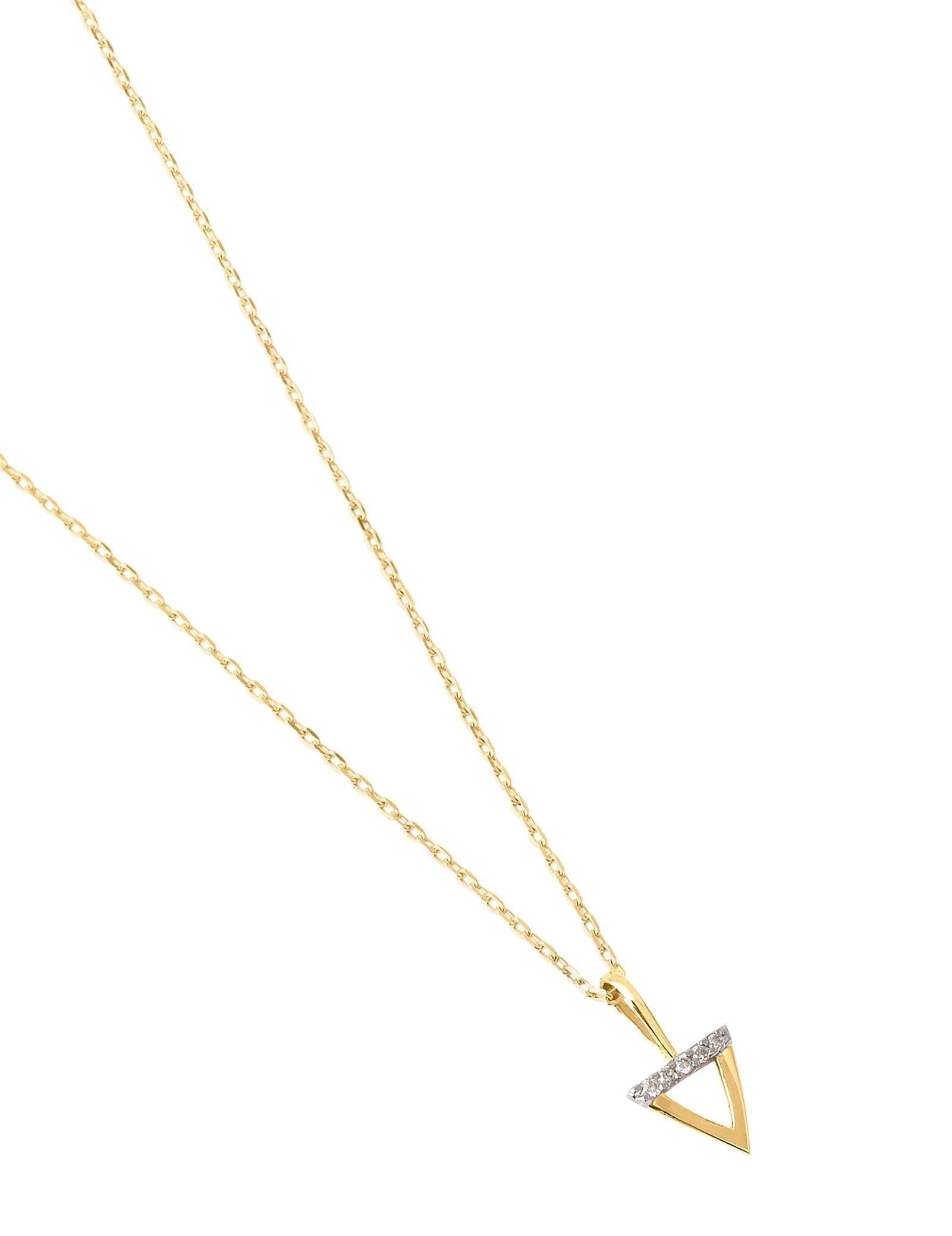 Picture of Luna Rae Solid 9k Gold Water Element Necklace