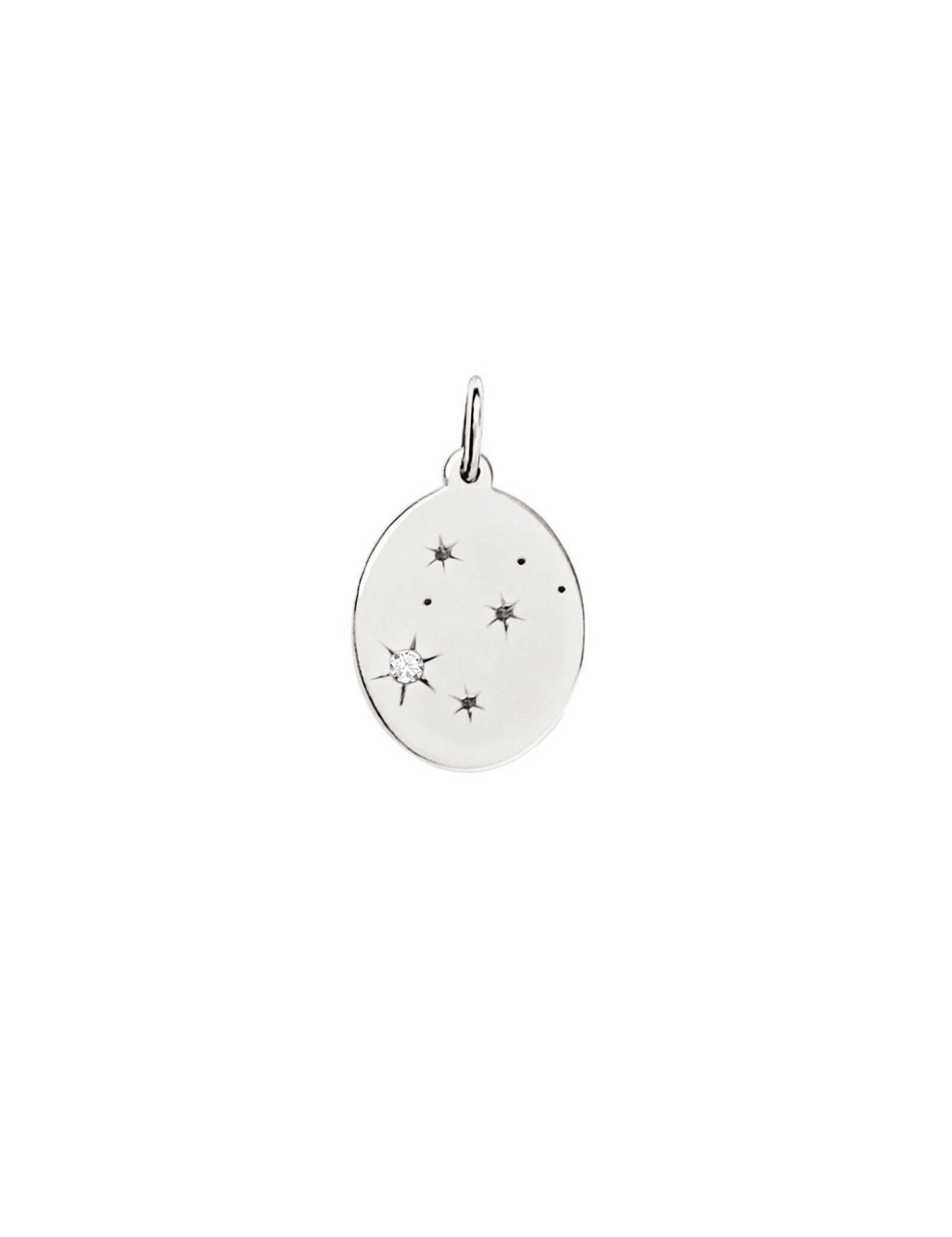 White Gold Stars Of Gemini